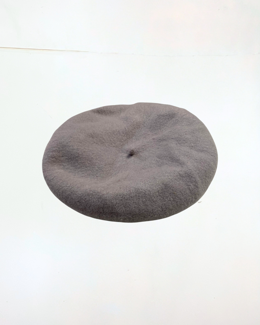 Goorin Bros Grey Wool Beret One Size