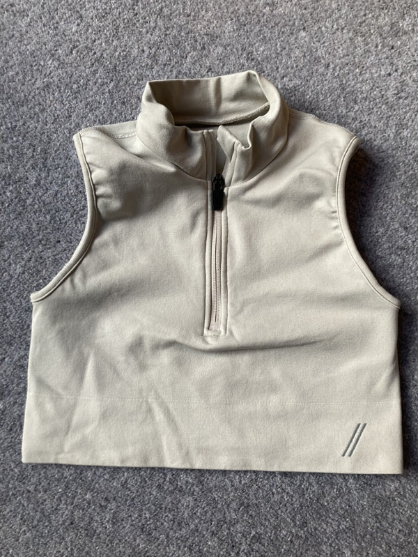 Preloved Half zip sports bra