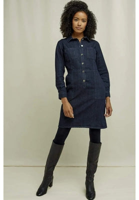 Preloved Emmanuelle Denim Dress