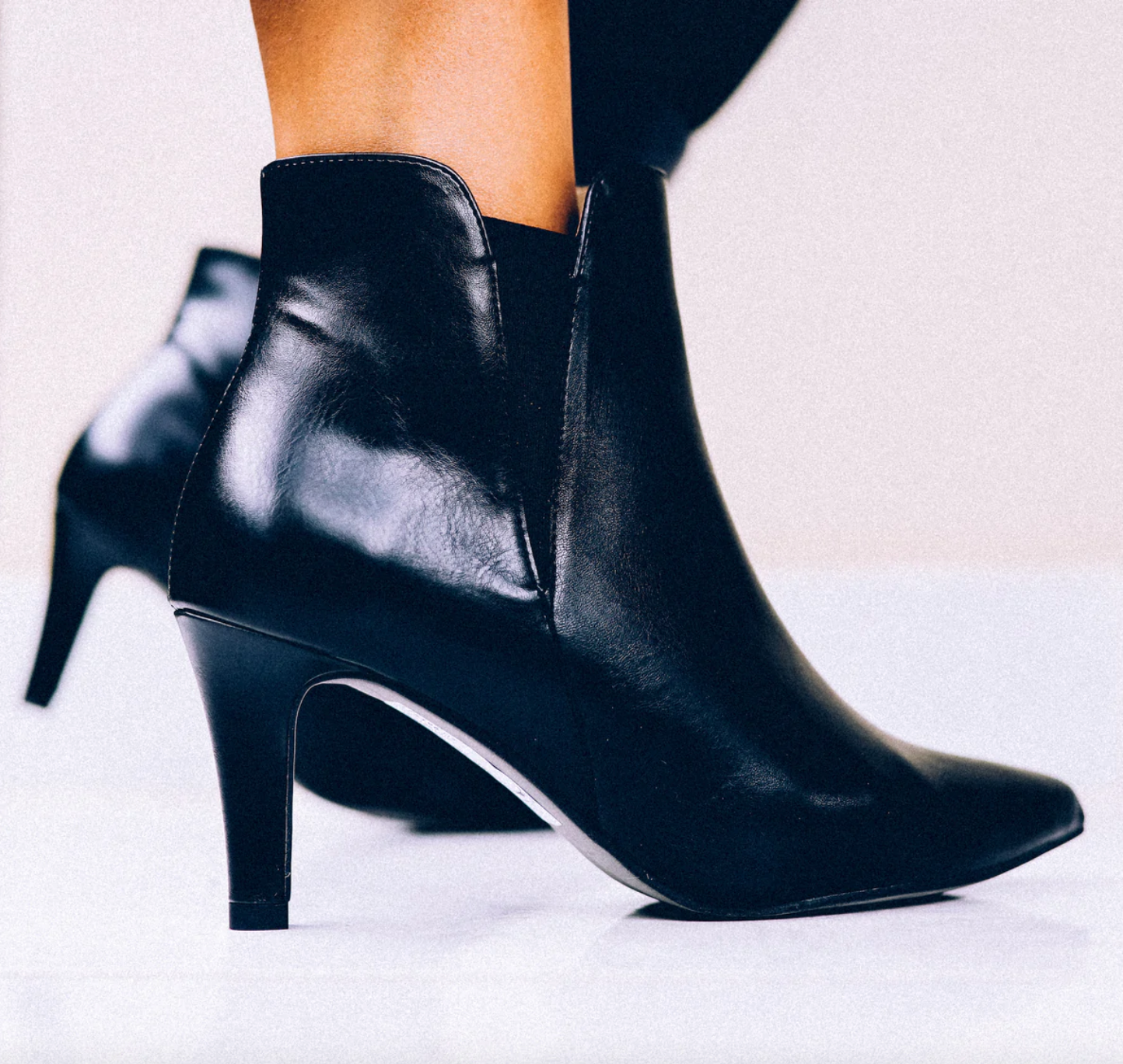 Preloved Blondie Ankle Boots in Black