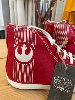 Preloved Po-Zu X Star Wars high top trainers
