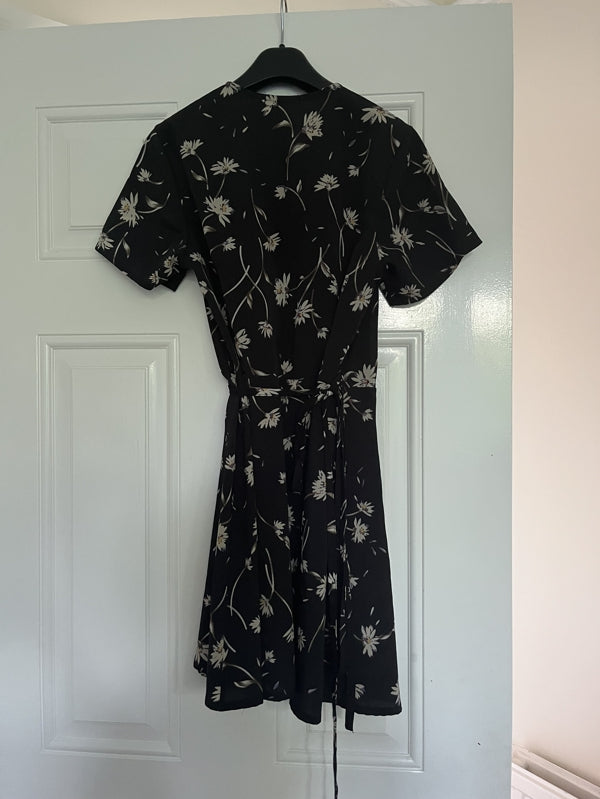 Preloved Floral Wrap Dress