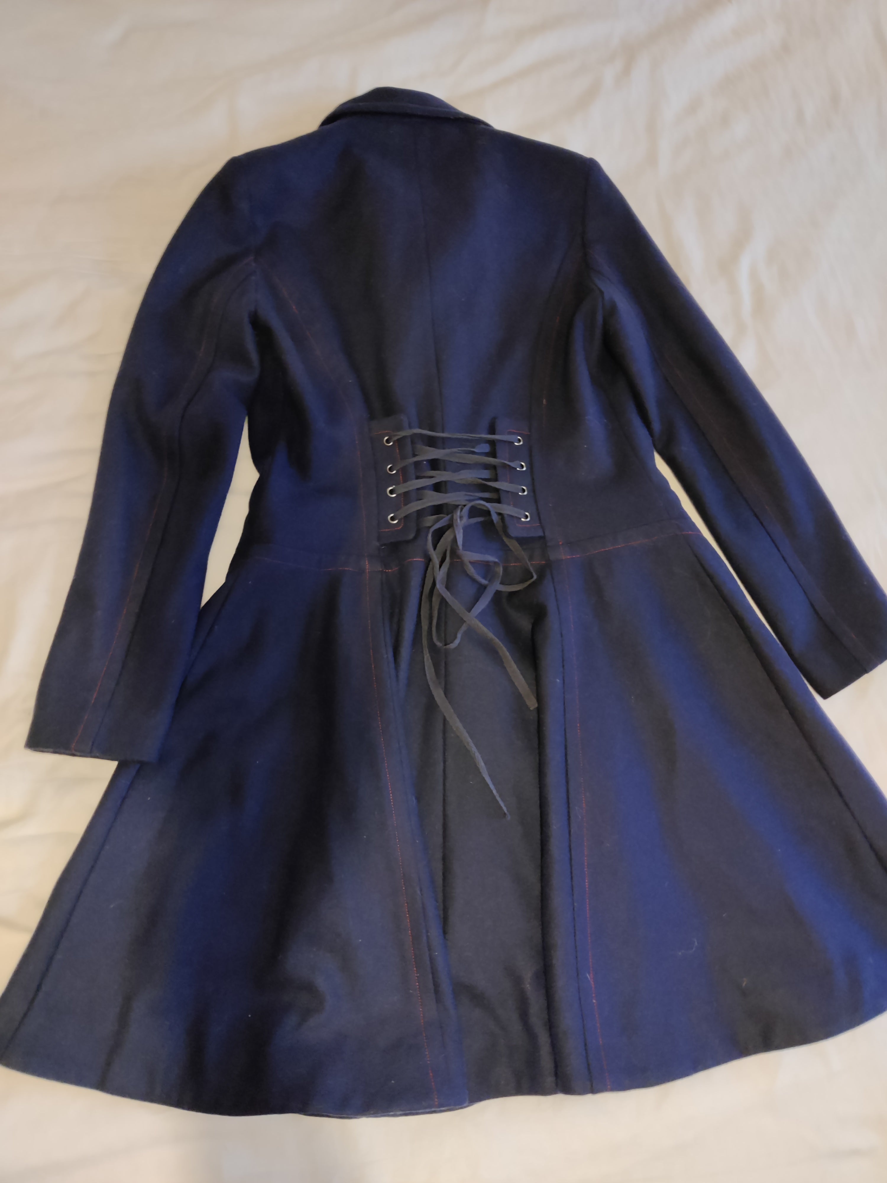 Preloved Navy frock coat