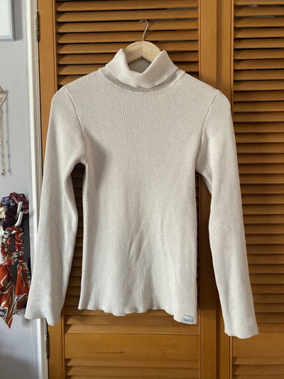 Preloved KEIKO - GOTS Superfine Organic Cotton Rollneck Off White
