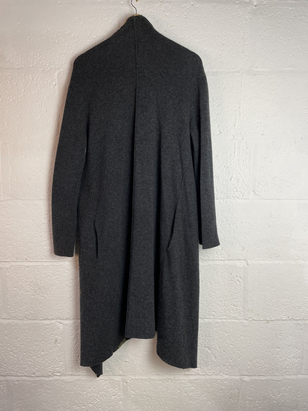 Preloved Grey Wooly Coat