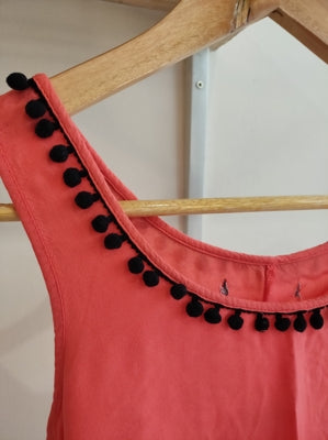Preloved Pom pom tank top