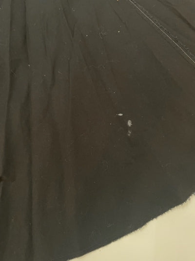 Preloved Black strappy inside out seam dress