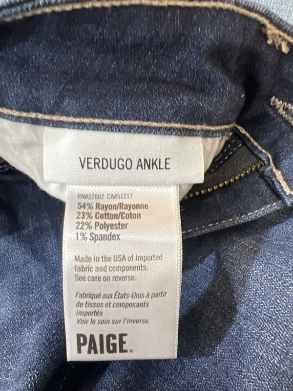 Preloved Paige Verdugo stretch skinny jean