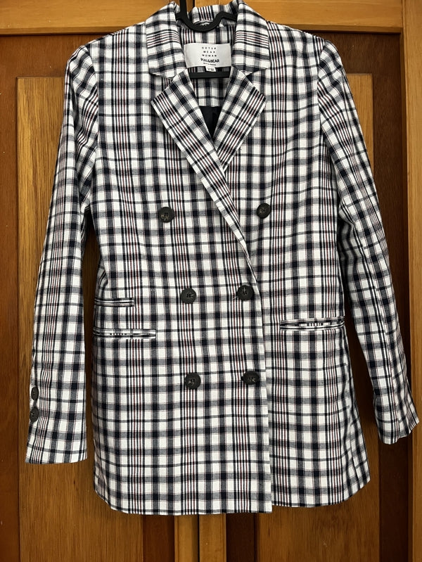 Preloved Pull&Bear Checked Blazer