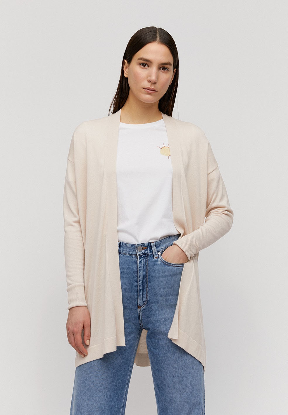 Preloved Aalmut Cardigan in Kitt