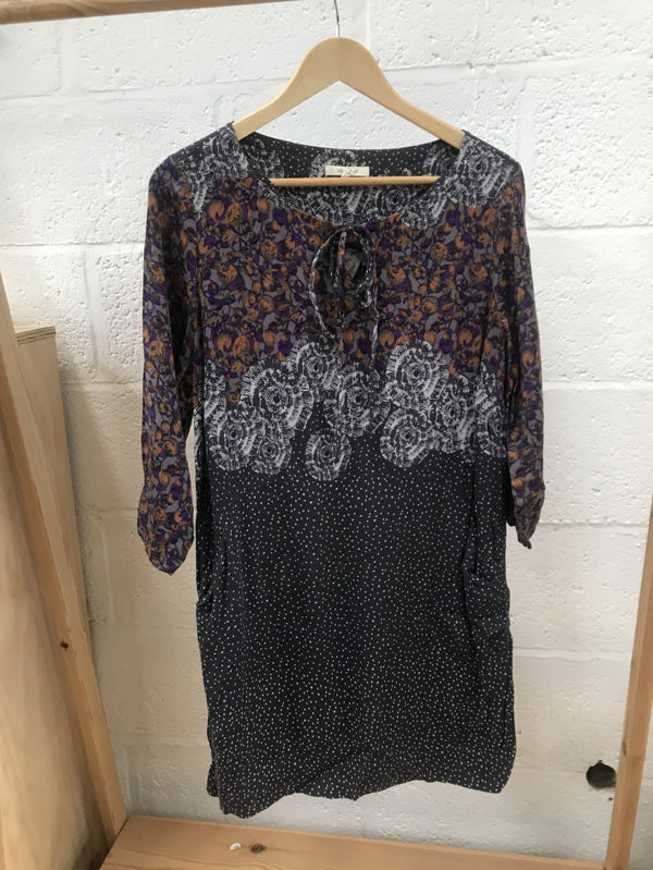 Preloved Floral Pattern Dress