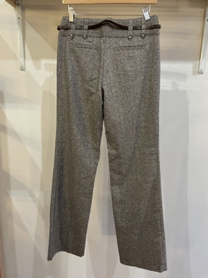 Preloved Smart Grey Trousers with Belt