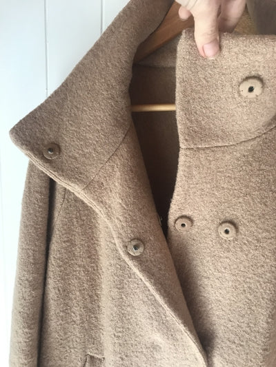 Preloved Wool Swing Jacket