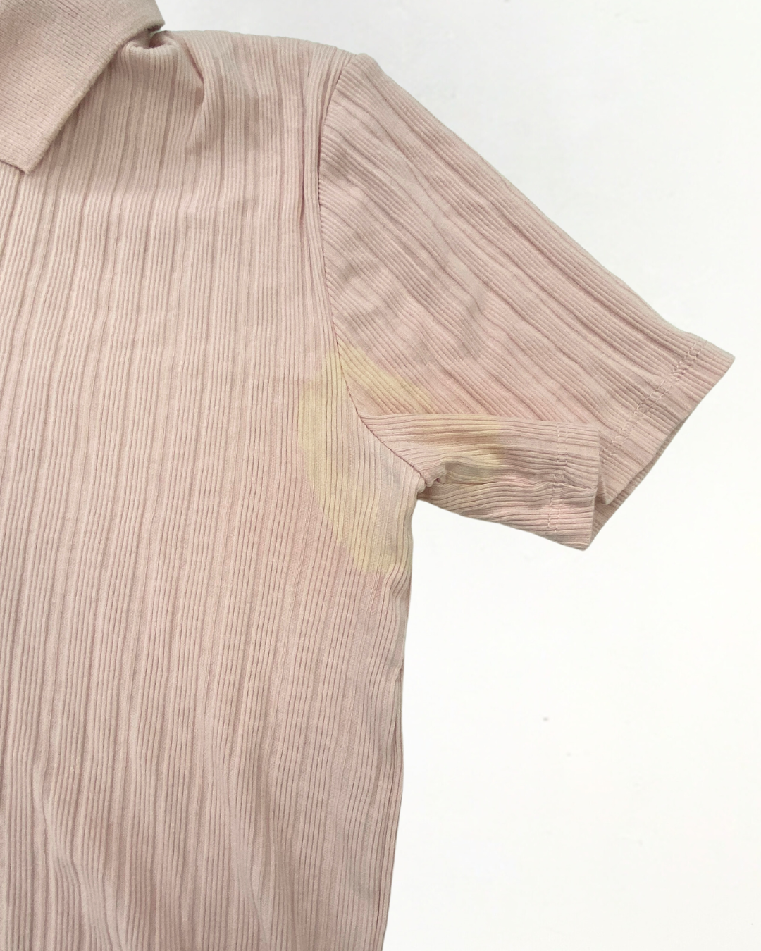 second hand Zara Zara Pink Ribbed Top Size Small 5 OWNI