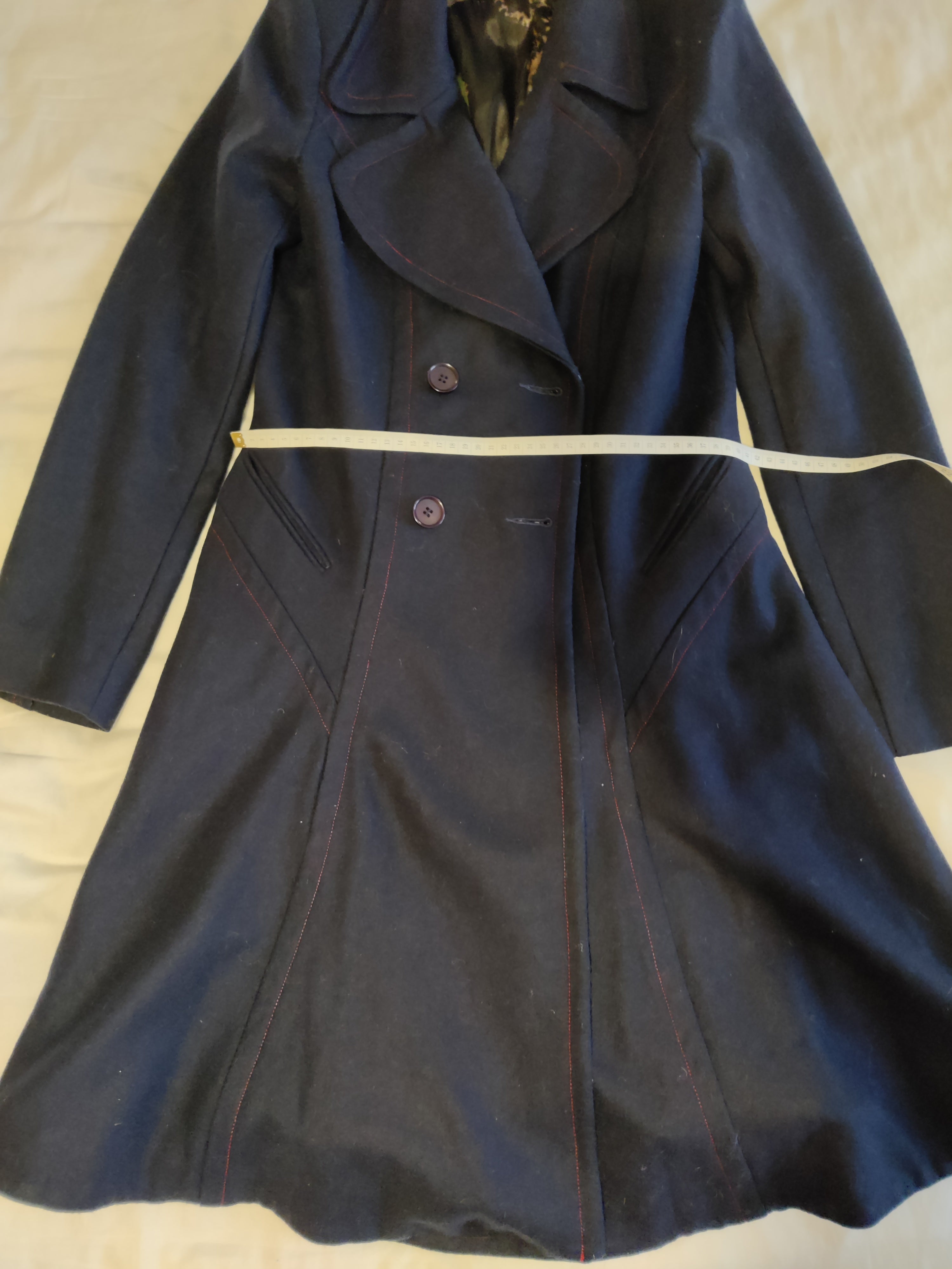 Preloved Navy frock coat