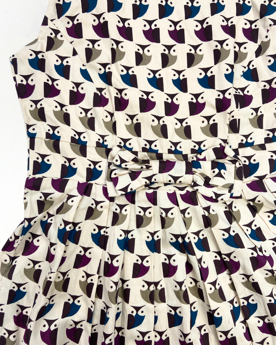 Orla Kiely with People Tree Owl Print Dress