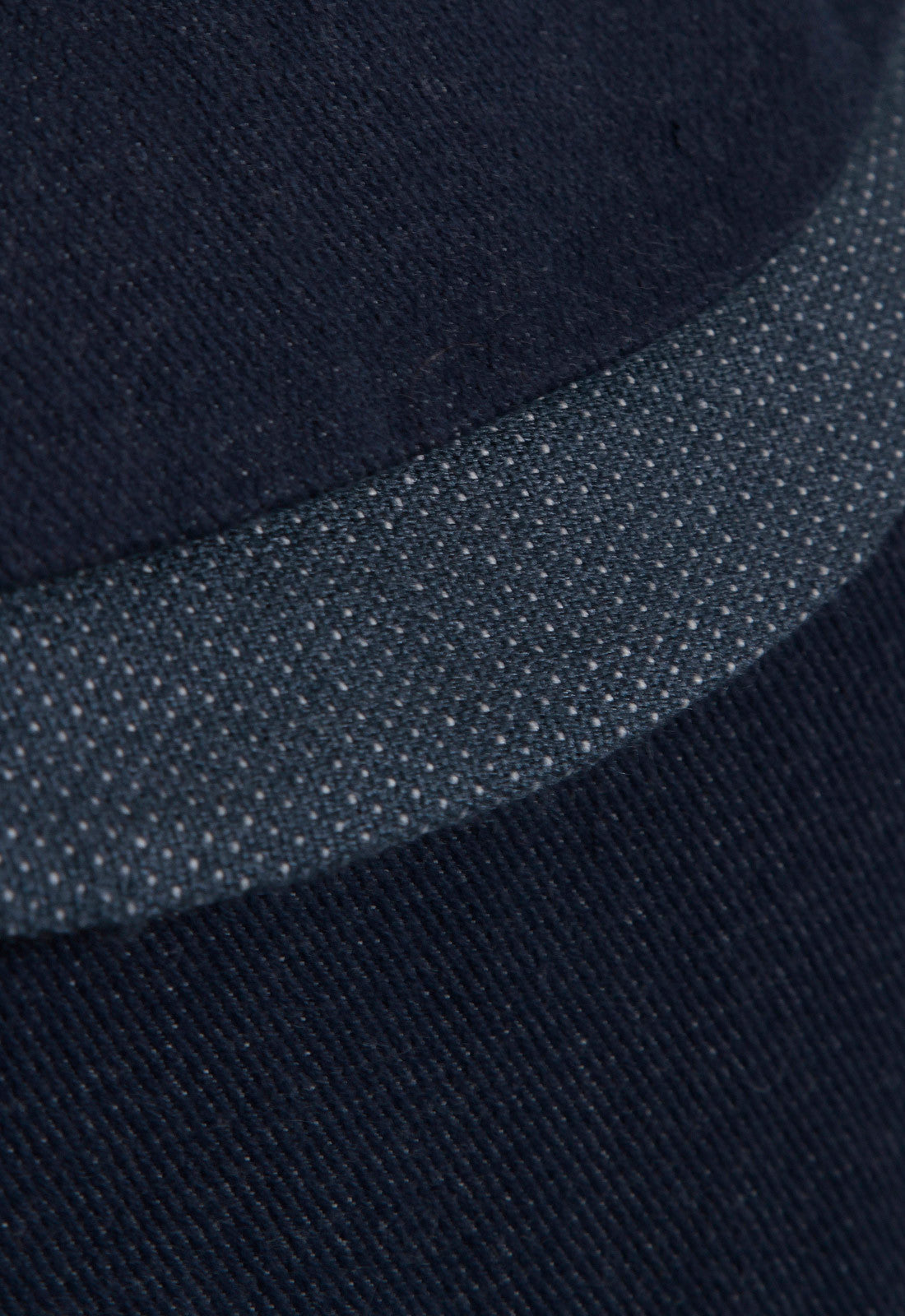 Preloved Outsider victory dress organic cotton denim with peace silk