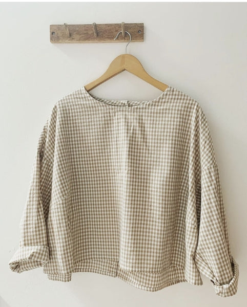 Preloved Matilda Check top