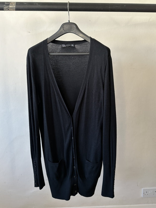 second hand Zara Black Cardigan 10 OWNI