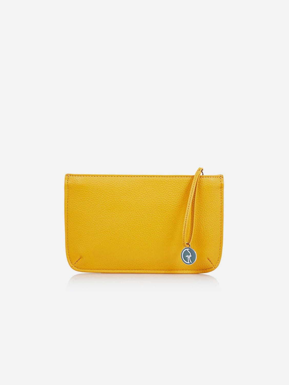 Preloved Multi-Function Vegan Leather Clutch | Mustard