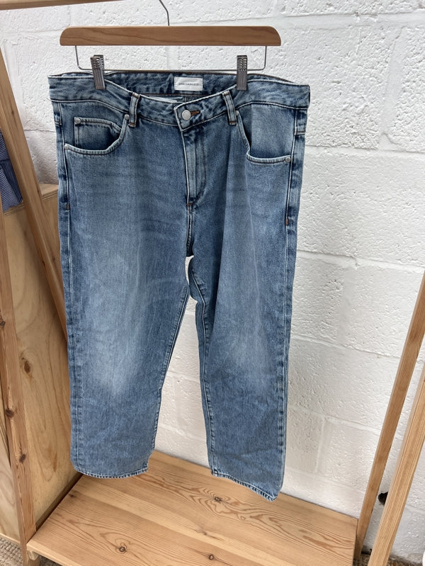 Preloved Armedangels mom fit denim jean