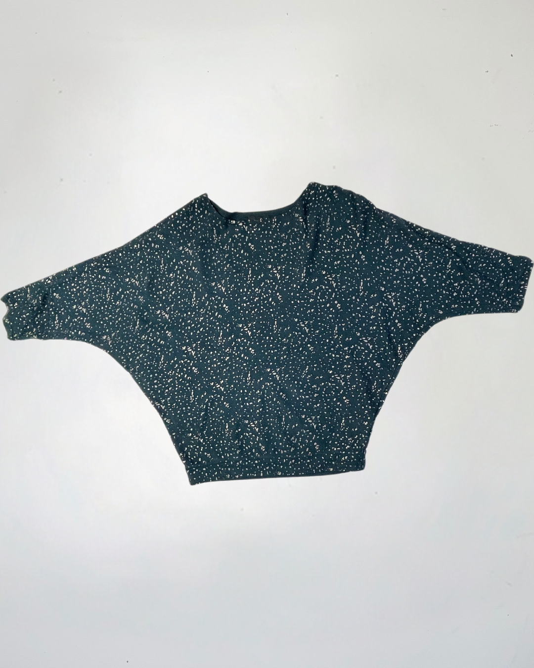 second hand Phase Eight Green Drop Shoulder Top in Size XS 15 OWNI