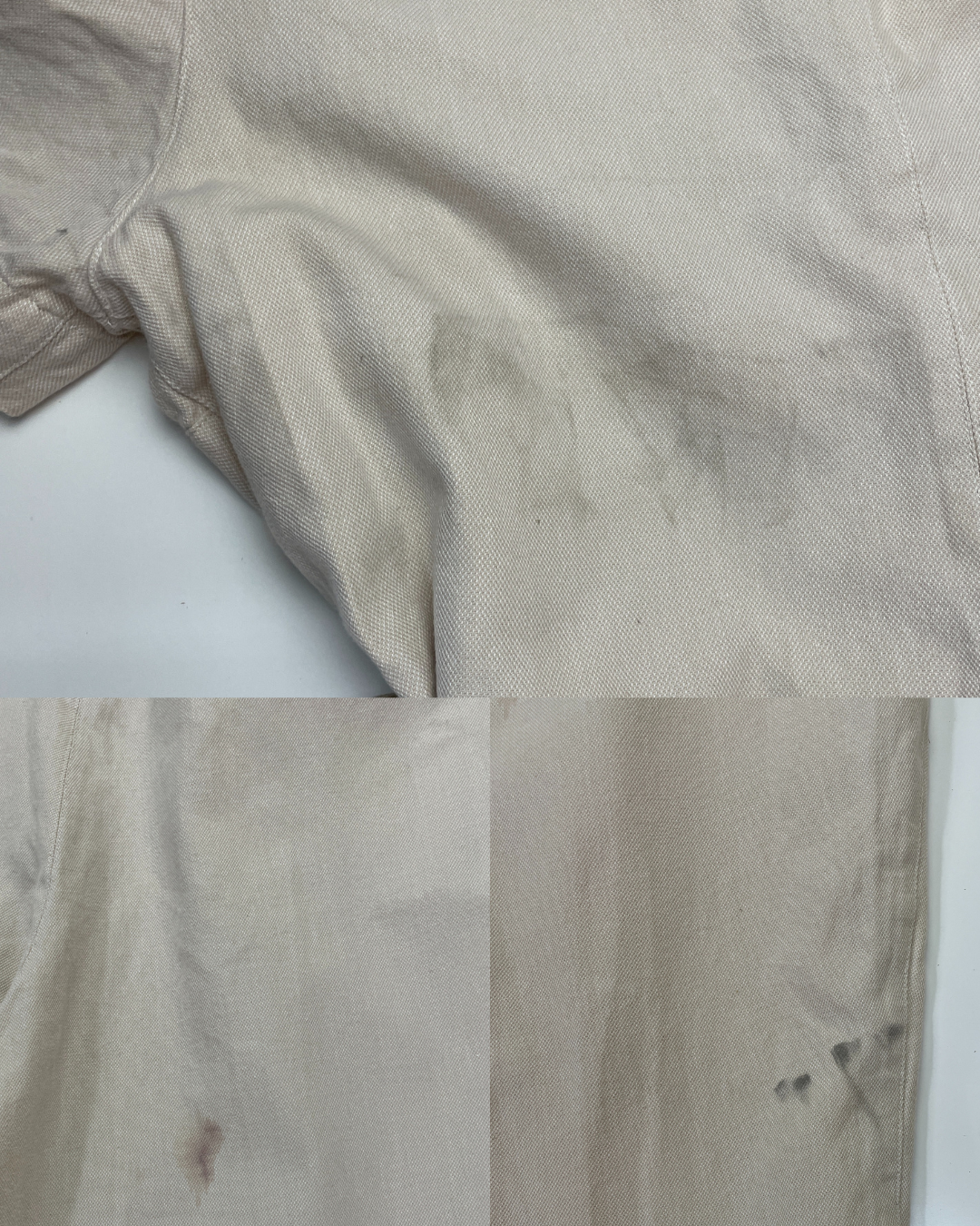 second hand People Tree Cream Jumpsuit With Button Up Front 18 OWNI