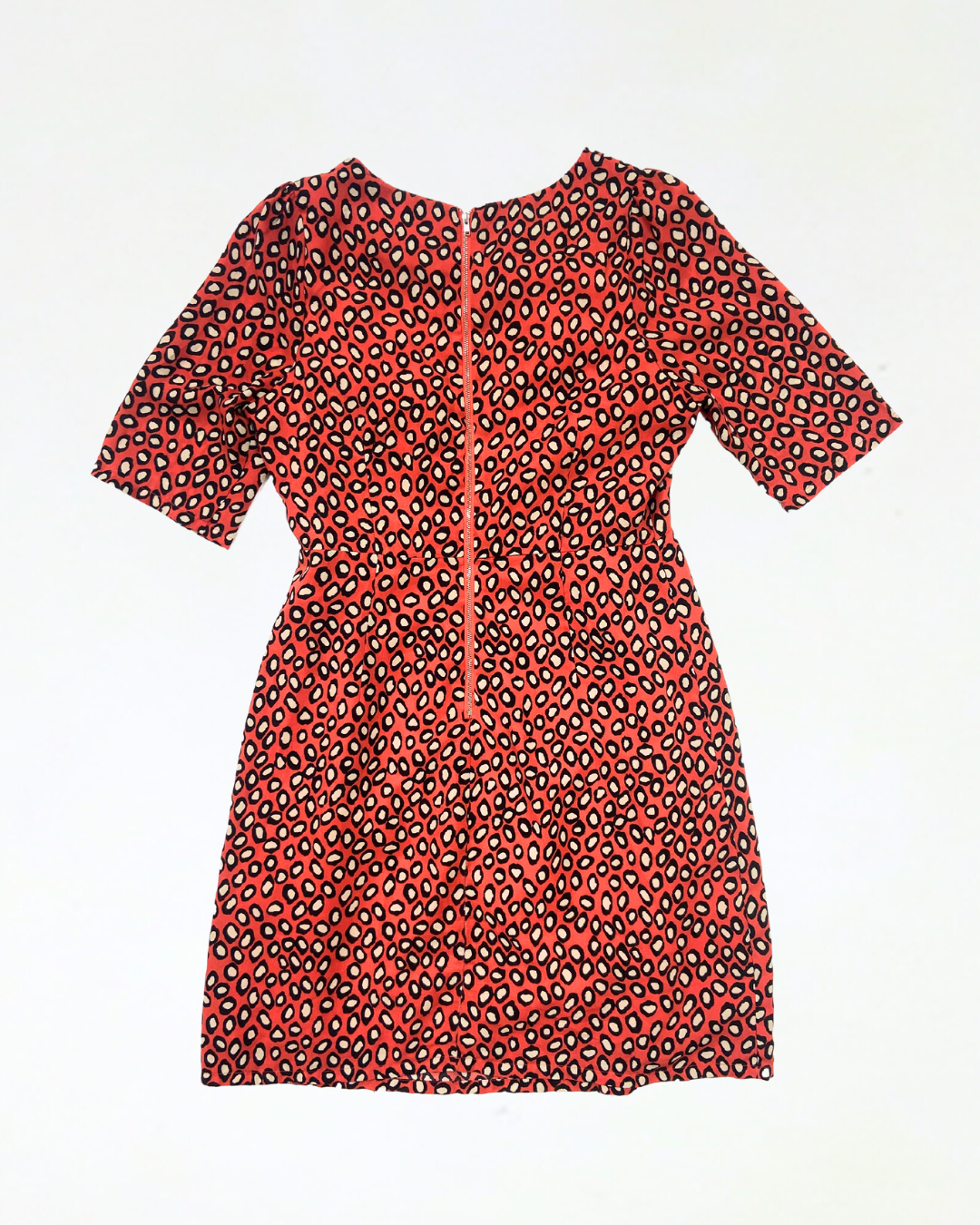 Louche Red Leopard Dress
