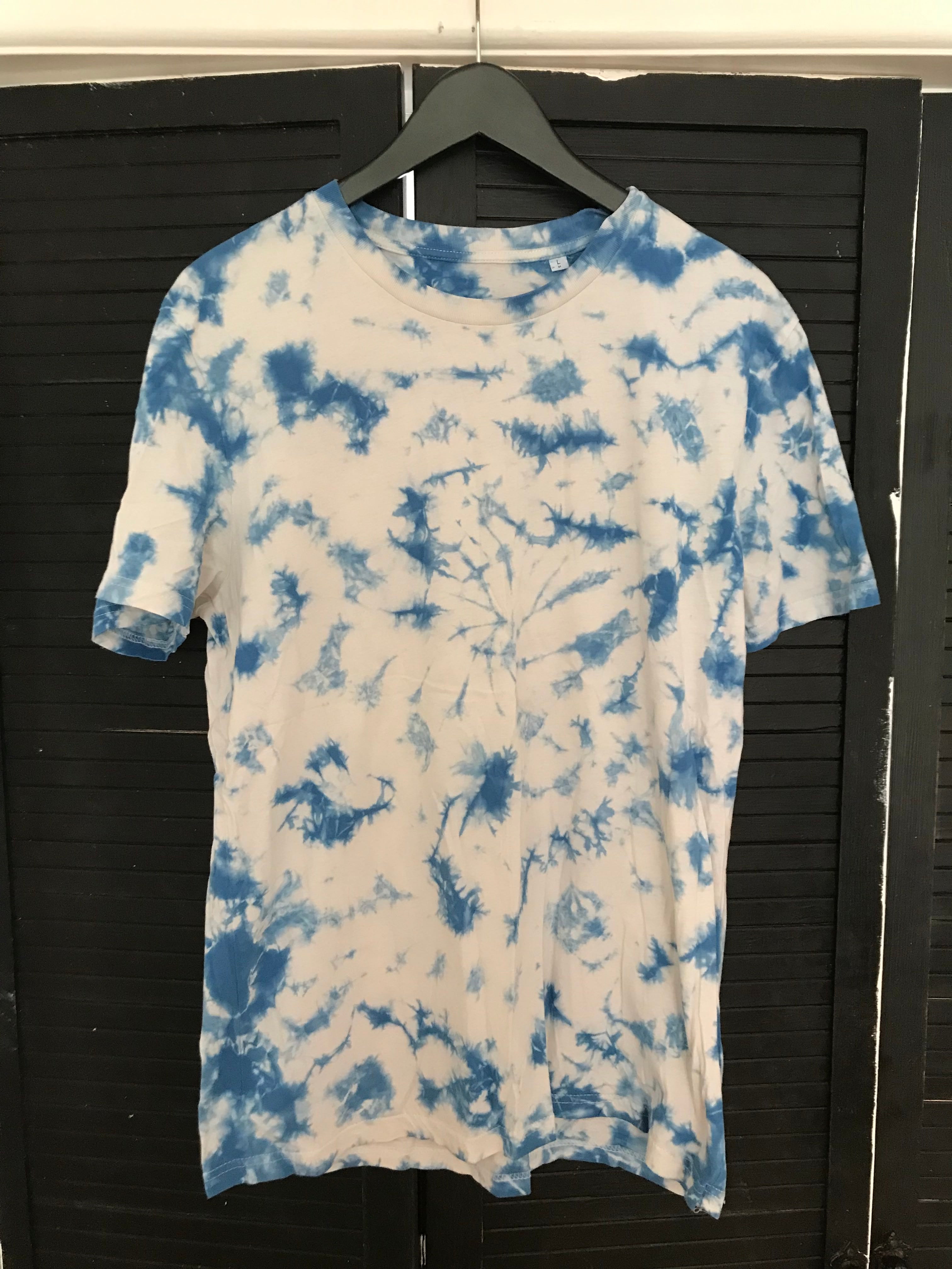 Preloved Blue Tie Dye Tee