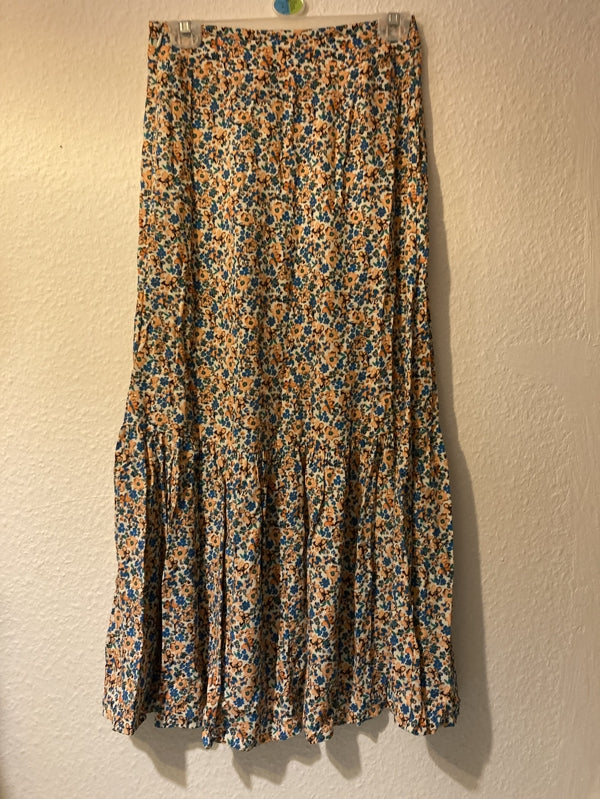 Preloved M&S floral maxi skirt
