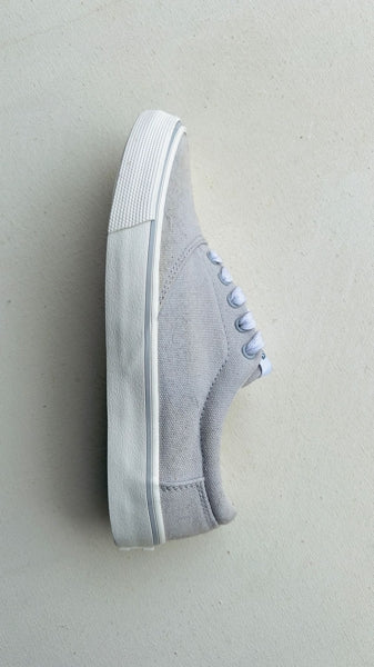 Preloved Fenix Alpargata Lace Up Trainers Lunar Grey UK 5.5