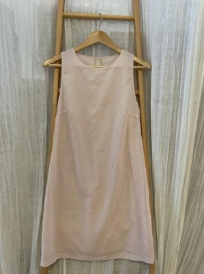 Preloved Mod Style Retro Pale pink Mini Dress