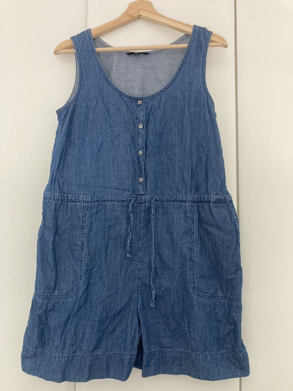 Preloved Lightweight Denim Playsuit