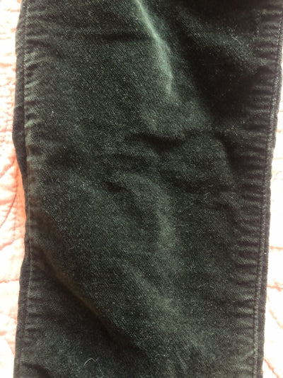 Preloved ‘Velvet’ green trousers