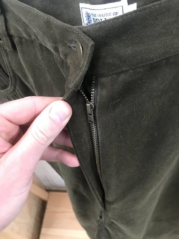 Preloved Olive Chino Trousers