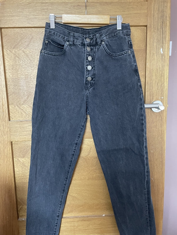 Preloved Nora Retro Black Jeans