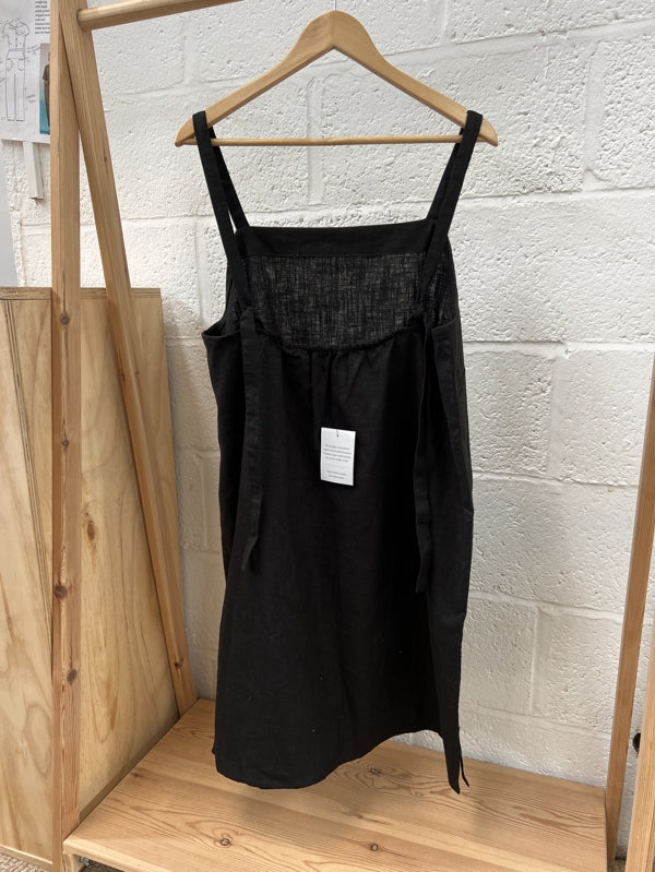 Preloved Sleeveless linen dress