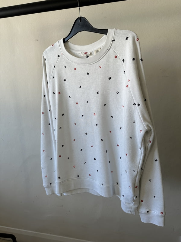 second hand Levi White Sweatshirt 10 OWNI
