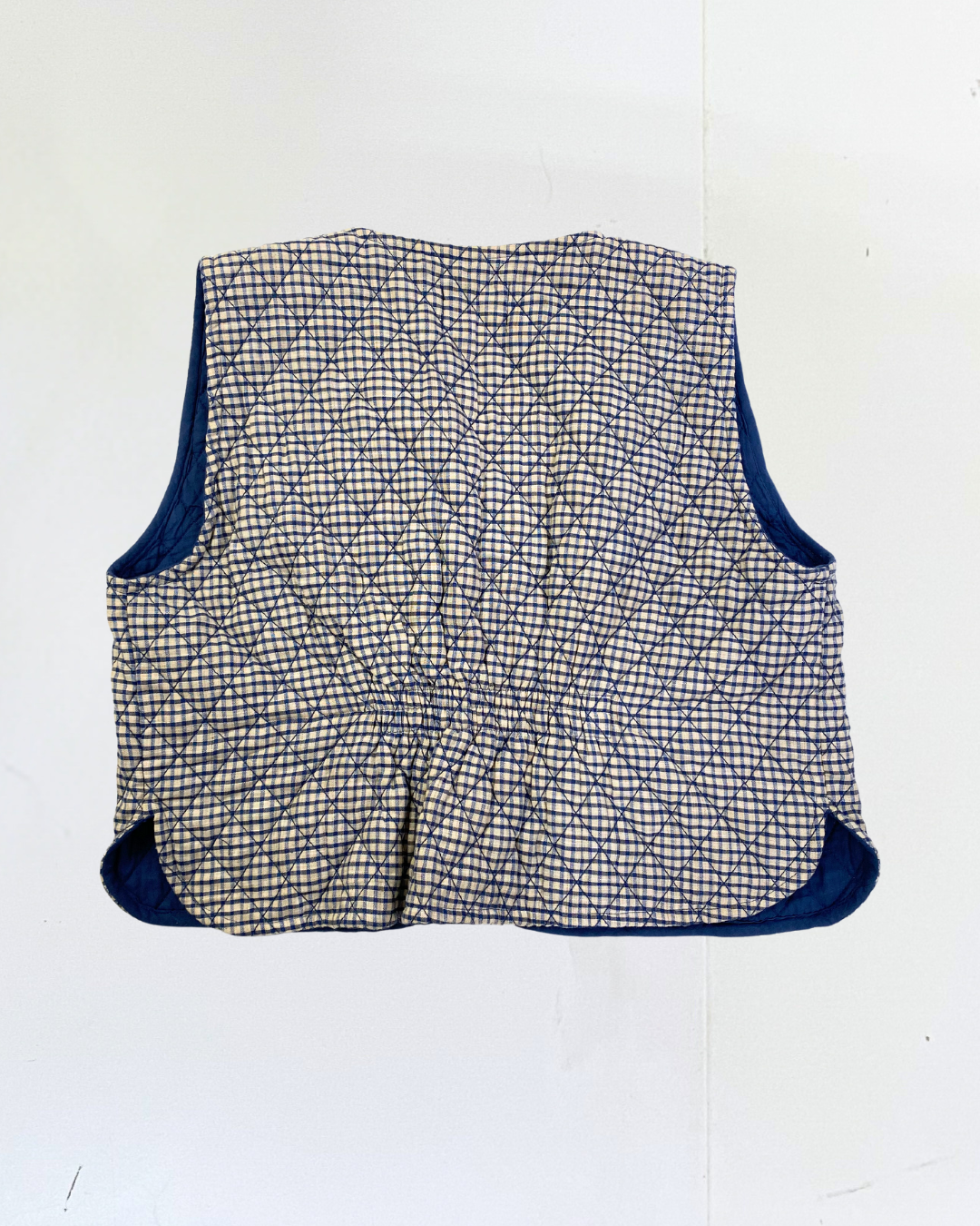 Lowie Gingham Waistcoat Size L