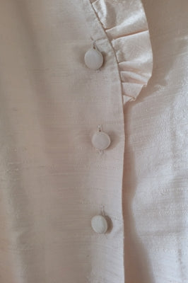 Preloved Peach silk jacket