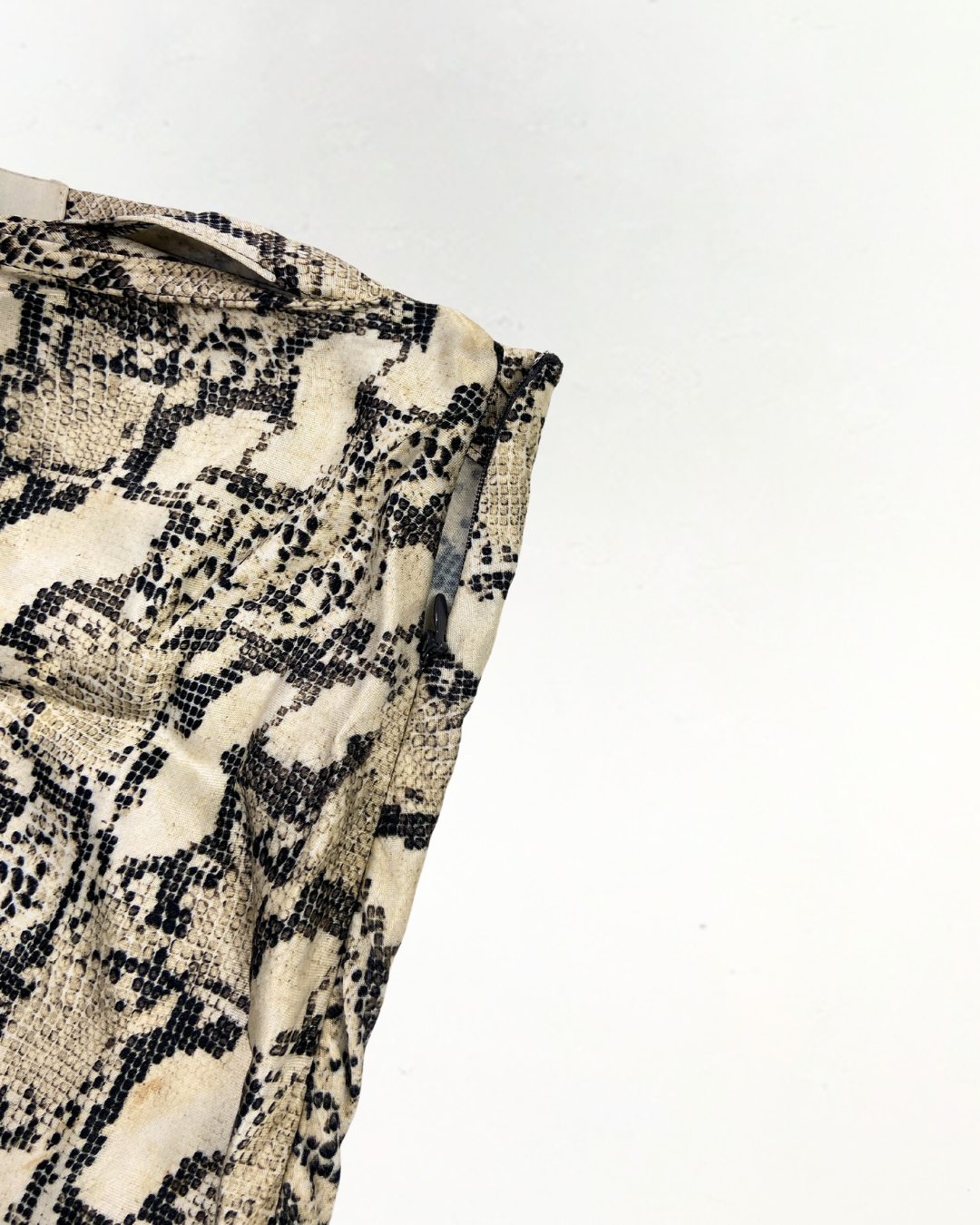 H&M Snake Print Slip Skirt Size 10