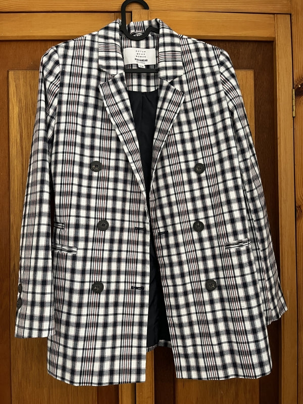 Preloved Pull&Bear Checked Blazer