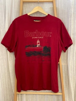 Preloved Red Graphic Mens tee