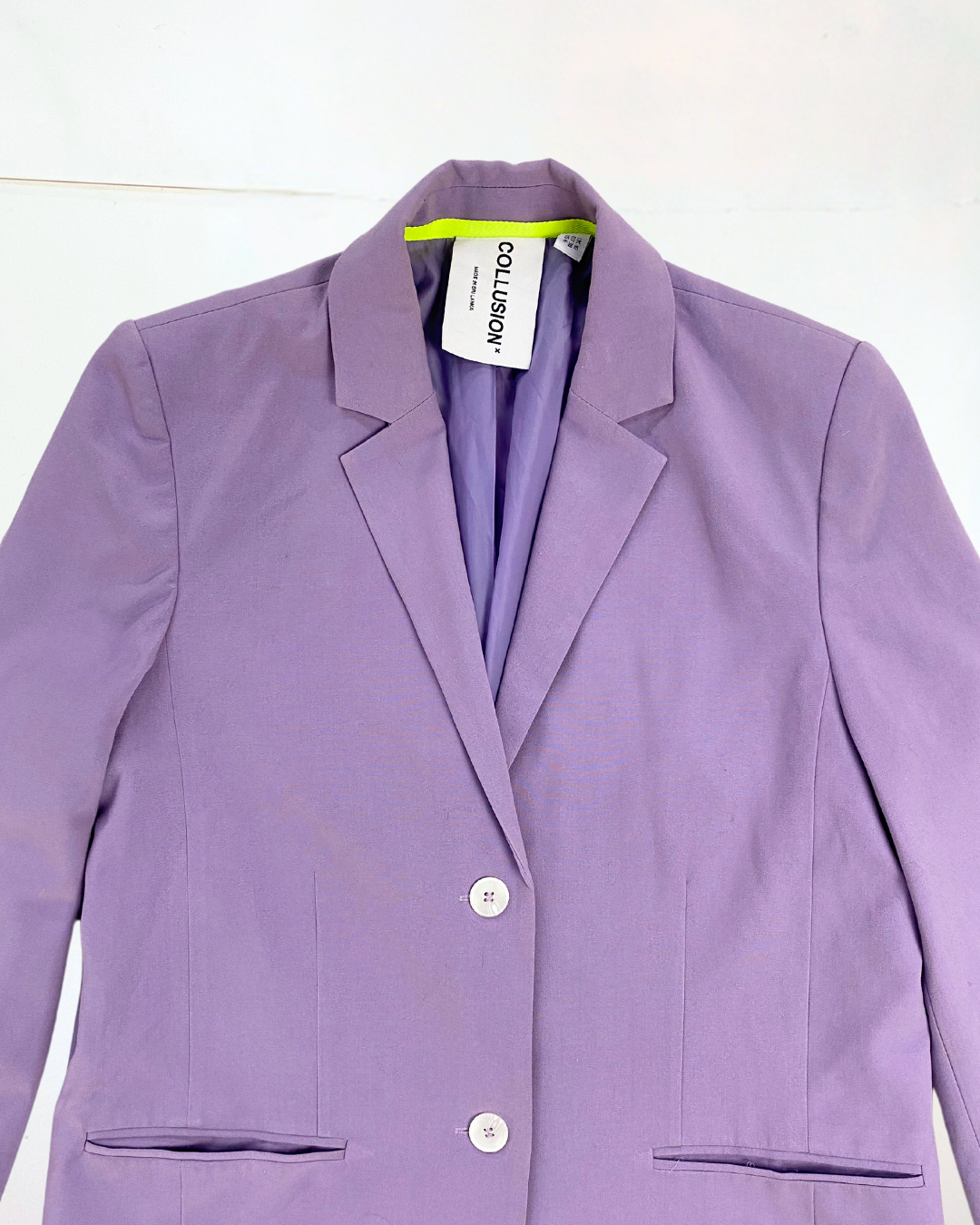 Collusion Lilac Suit Trousers & Blazer Size 12