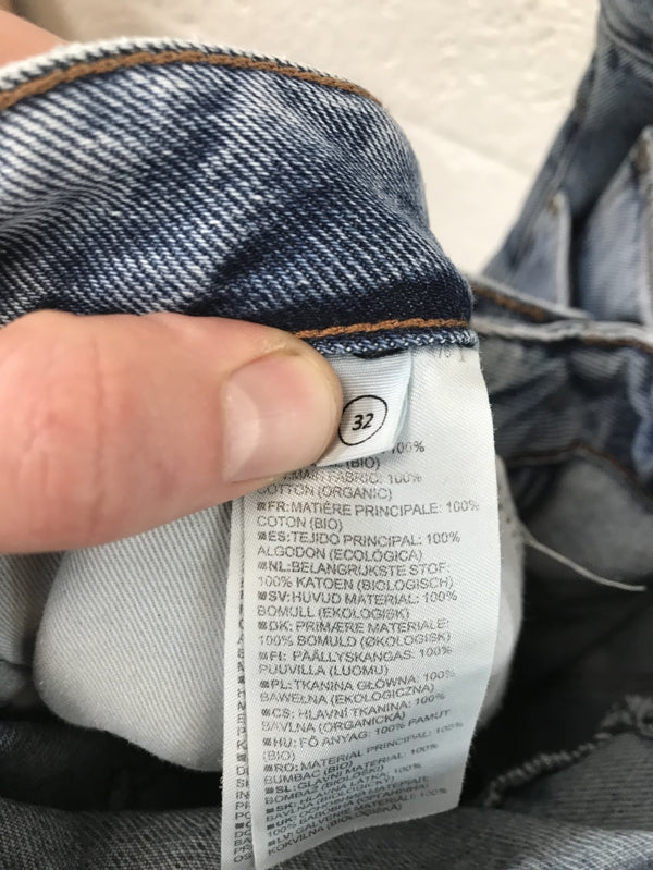 Preloved Blue Mum Fit Jeans
