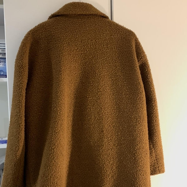 Preloved mustard warm coat by M&S