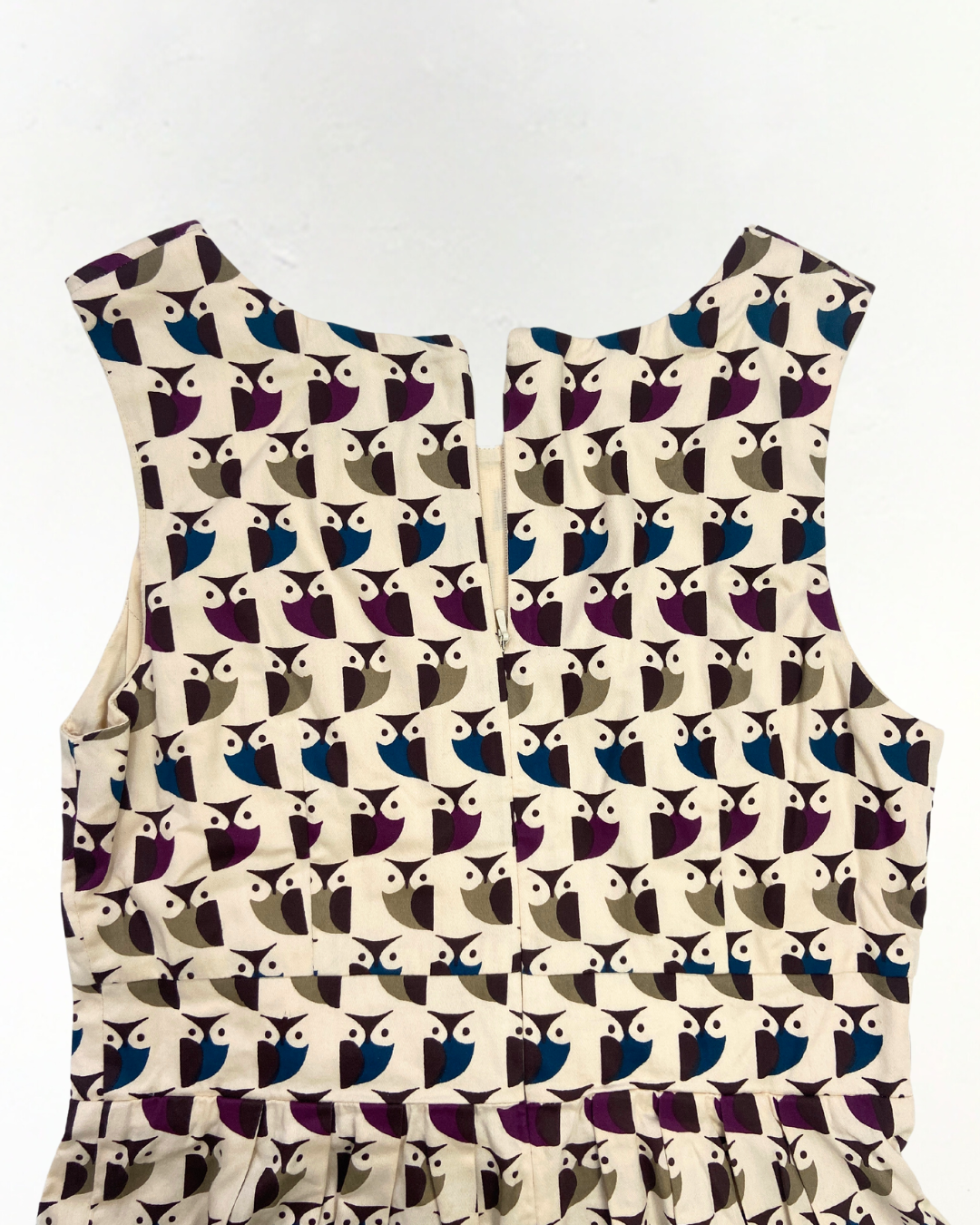Orla Kiely with People Tree Owl Print Dress