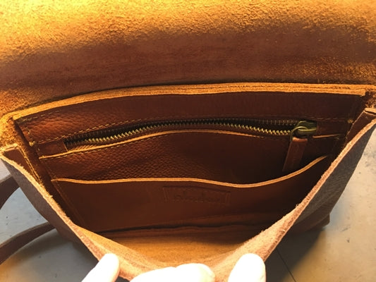 Preloved Small leather satchel