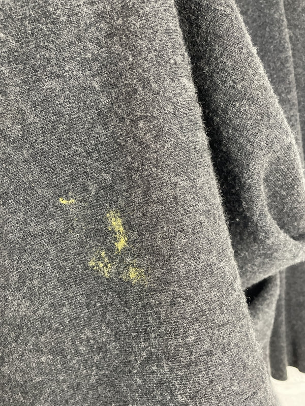 Preloved Grey Wooly Coat