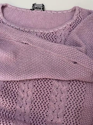 Preloved Purple glitter knit jumper